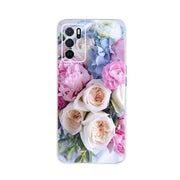 a bouquet of flowers on a white background