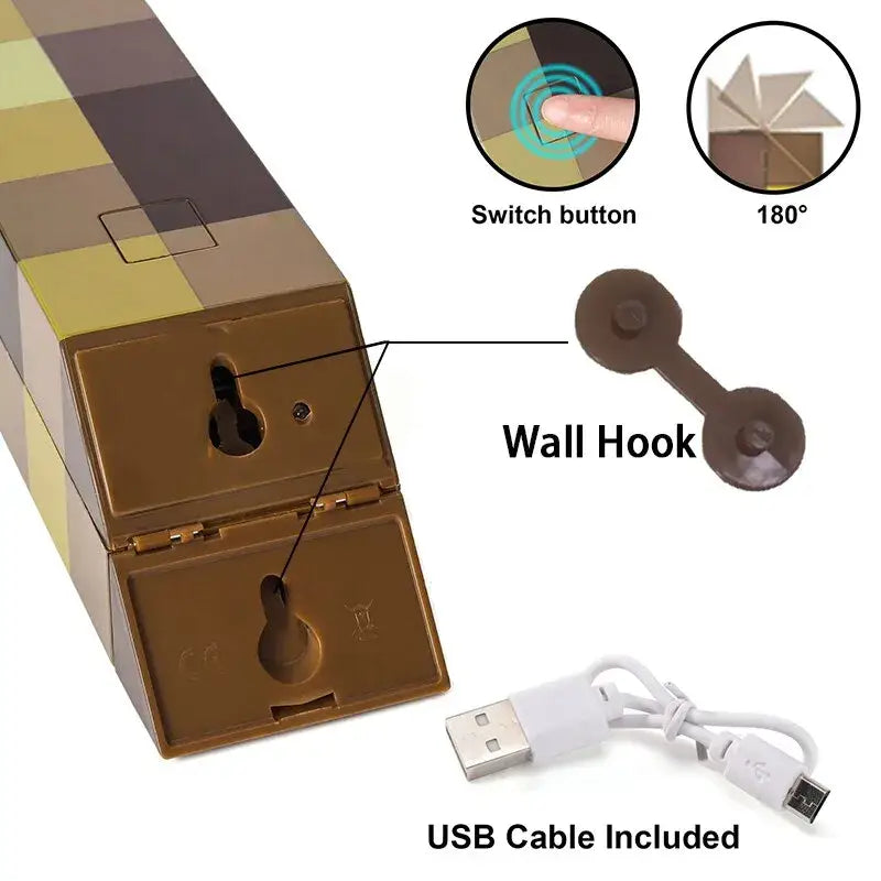 A box with a usb cable attached to it