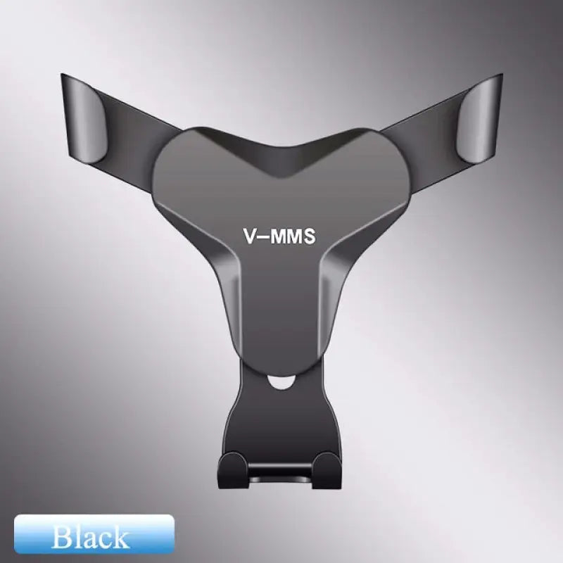 the vms bracket is a black plastic bracket with a metal base