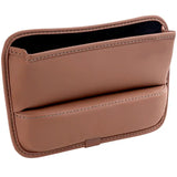 a brown leather case for a cell