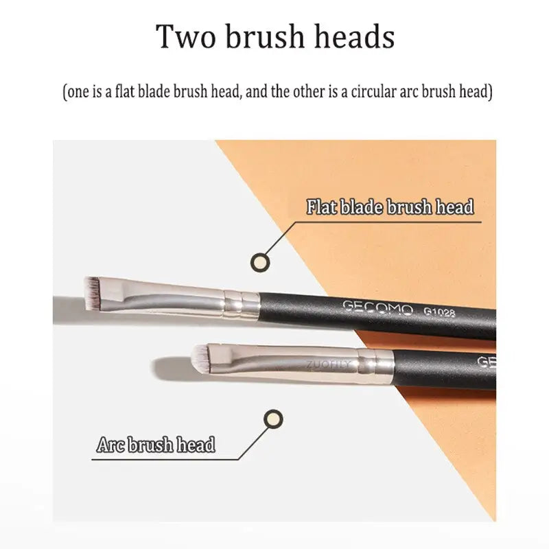 two brushes one is a flat brush and the other is a flat brush