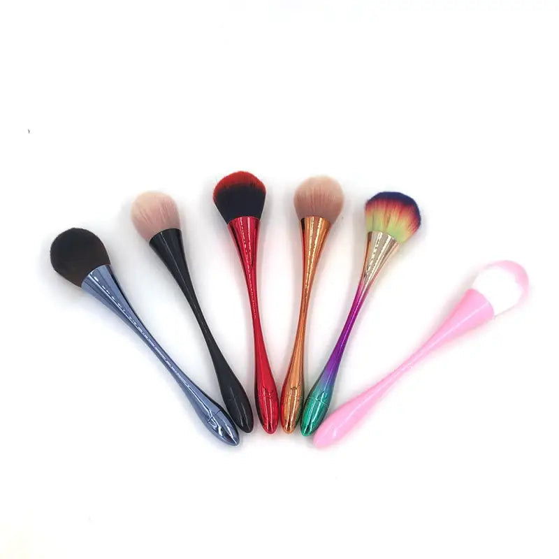 a set of makeup brushes
