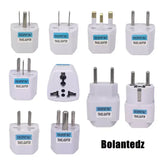 A bunch of different types of travel adapts