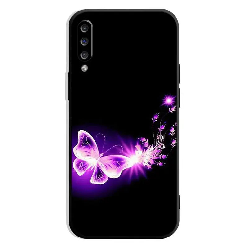 The butterfly back cover for apple iphone x