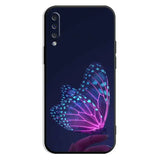 A butterfly on a flower phone case