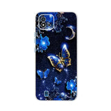 butterfly and flowers phone case