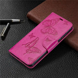the butterfly leather wallet case for iphone