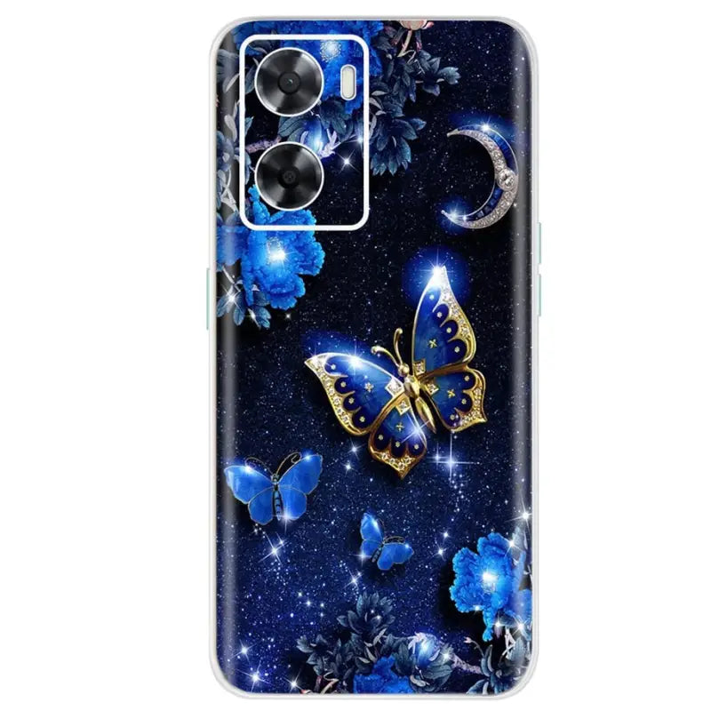 butterfly and moon phone case