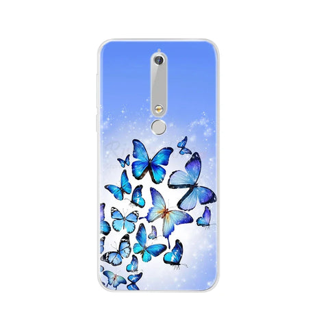 Butterfly-themed phone case.