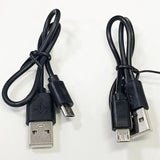 two usbs connected to a usb cable