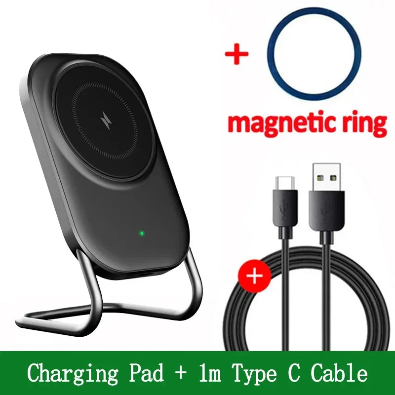 a charging cable and a charger with the charging plug plug attached