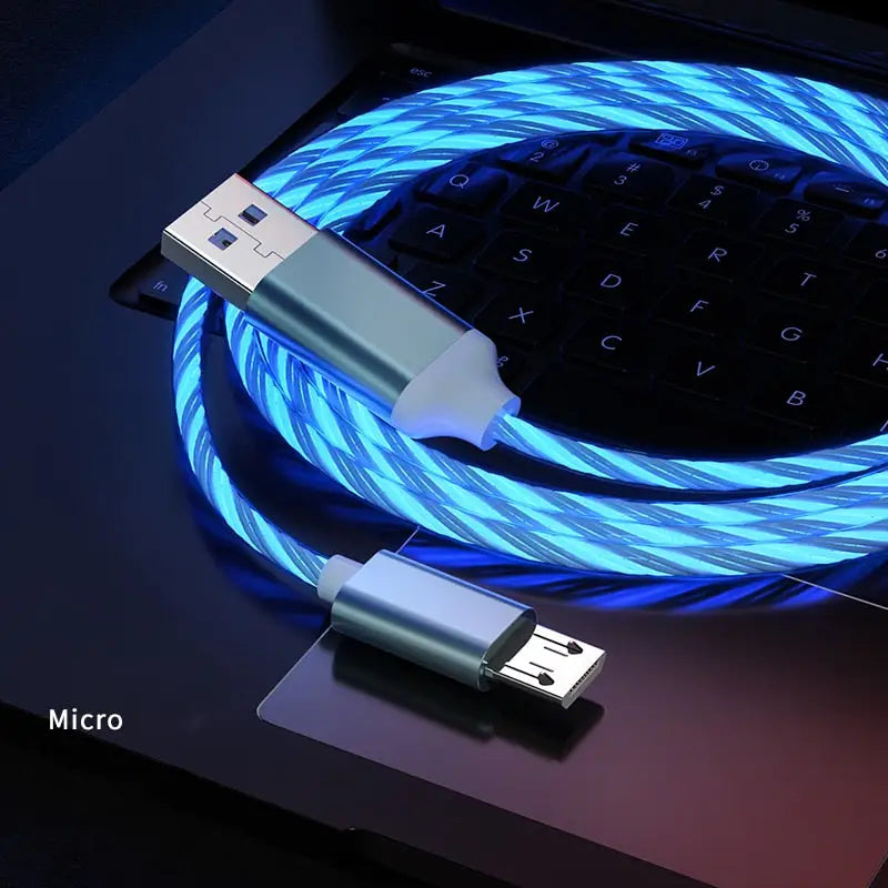 a usb cable connected to a laptop