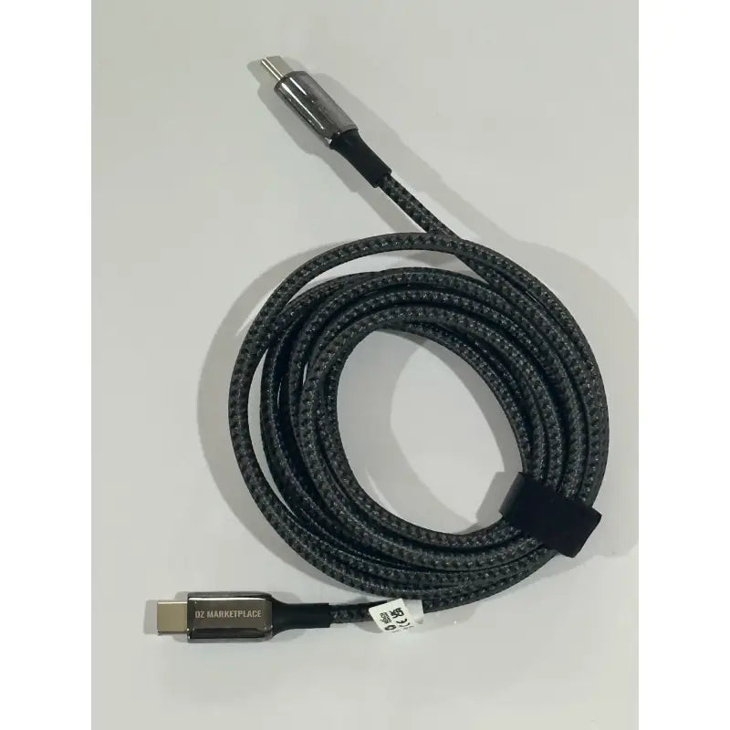 The cable is connected to the usb cable