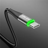 usb usb cable with led