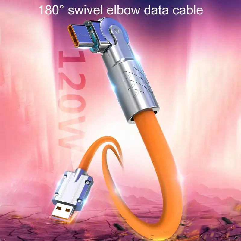 a usb cable with a lightning on it