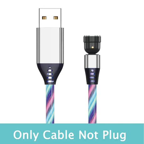 a cable with the text, only not plug