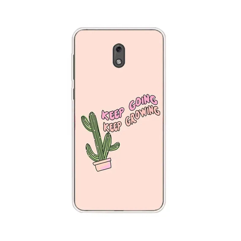 keep the faith cactus phone case