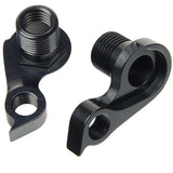 two black aluminum threaded fittings for a - 1