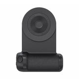 the front of the camera is shown with the lens