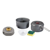 the camping stove and accessories