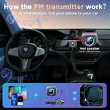 a car dashboard with a bluetooth and a speaker