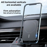 the car phone holder is attached to the dashboard