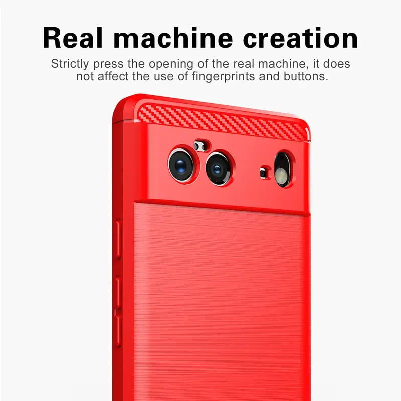 red carbon fiber case for lg