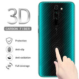 a hand touching the back of a phone with a 3d carbon fiber case