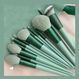 the green brush set is a great way to use your makeup brushes