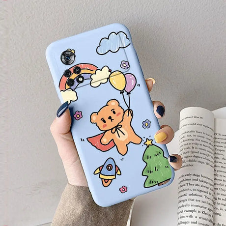 Cartoon cat phone case