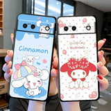 Cartoon character phone cases.