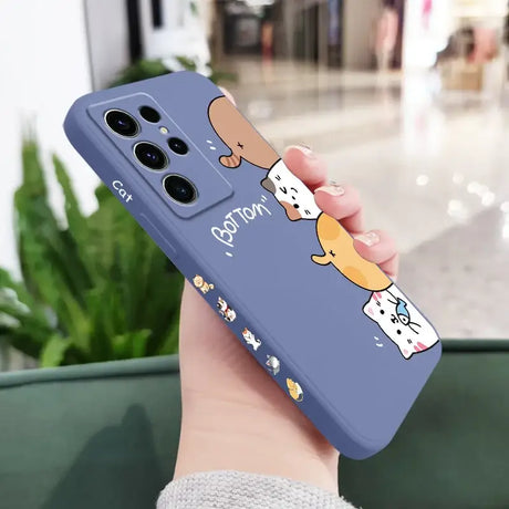 Cartoon dog phone case