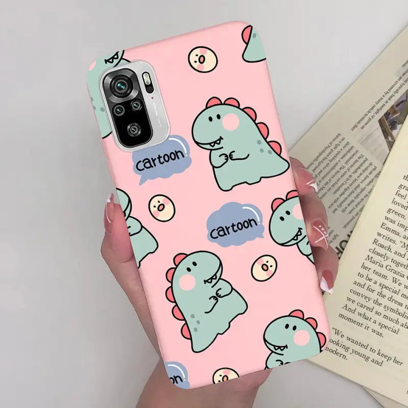 cartoon cat phone case