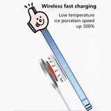 Cartoon-style digital thermometer with a smiling thumbs-up icon at the top.