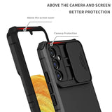 the case is attached to the back of the phone