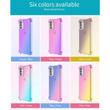the back of the case is shown in different colors