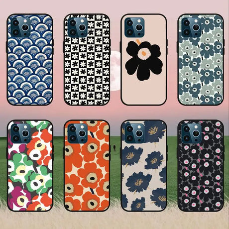 the case is designed to look like a flower
