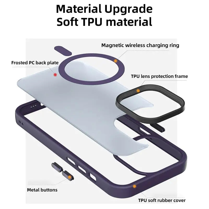 the metal plated case is designed to protect the screen from scratches and scratches