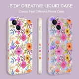 the colorful floral pattern on this case is perfect for the iphone