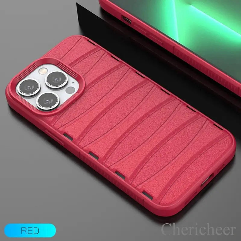 red leather case for iphone 11