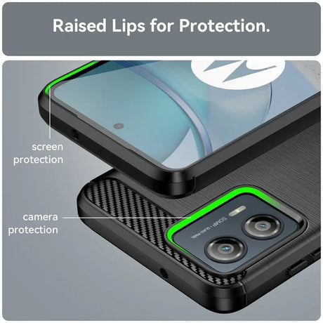 the case is designed to protect the back of the phone