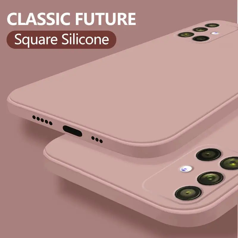 the case is made from a soft pink plastic material