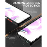 the case is made from scratch resistant material and features a protective coating