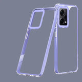 the case is made from clear plastic and has a clear back