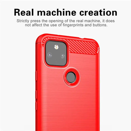 the back of a red case with text that reads, `’’