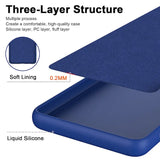 the case is made from a soft blue plastic material