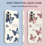 the case is designed to look like butterflies