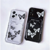 two cases with butterflies on them