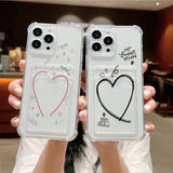 two cases with heart and star design