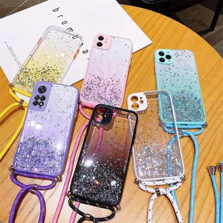 glitter liquid liquid phone case